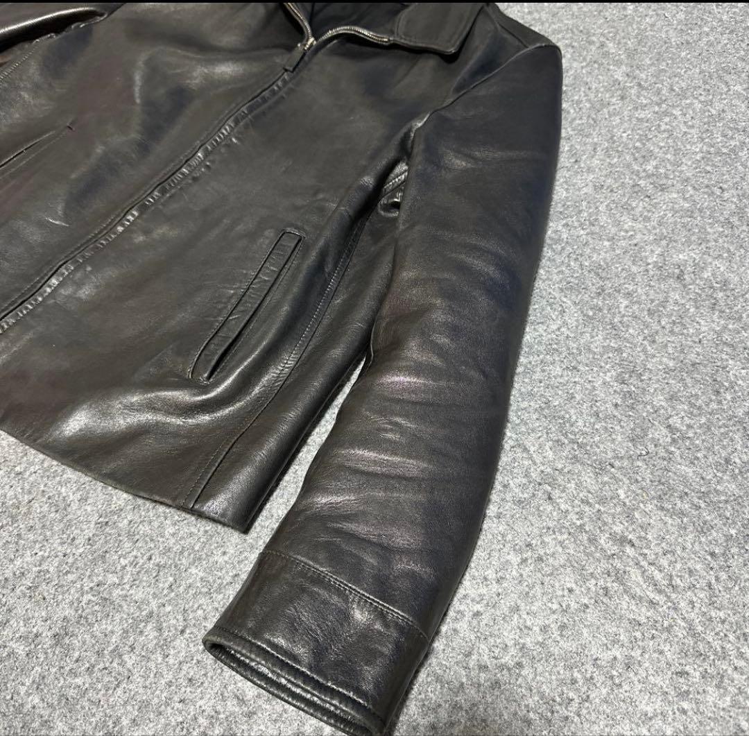 GUCCI レザージャケット　ライダース　本革