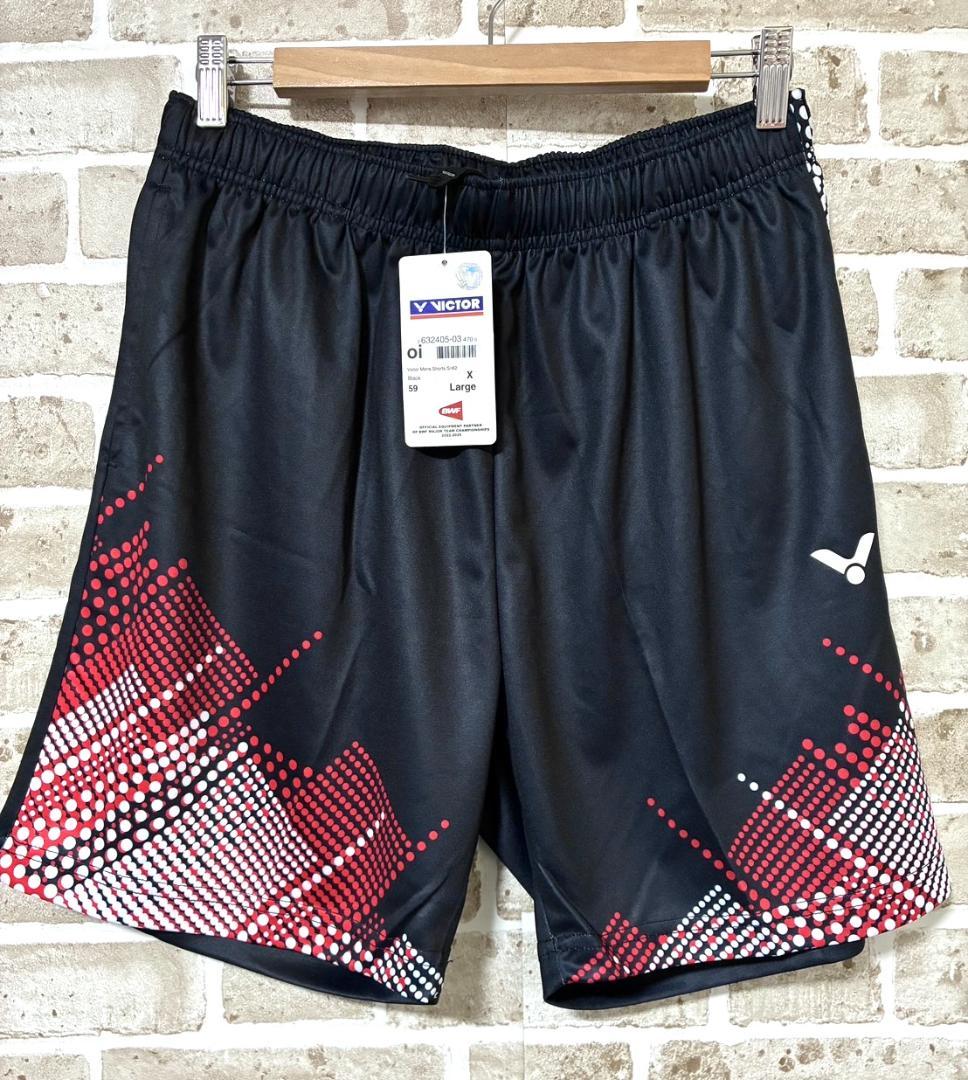 【早い者勝ち✨】新品 ビクター メンズ ゲームパンツ ハーフパンツ XL 総柄