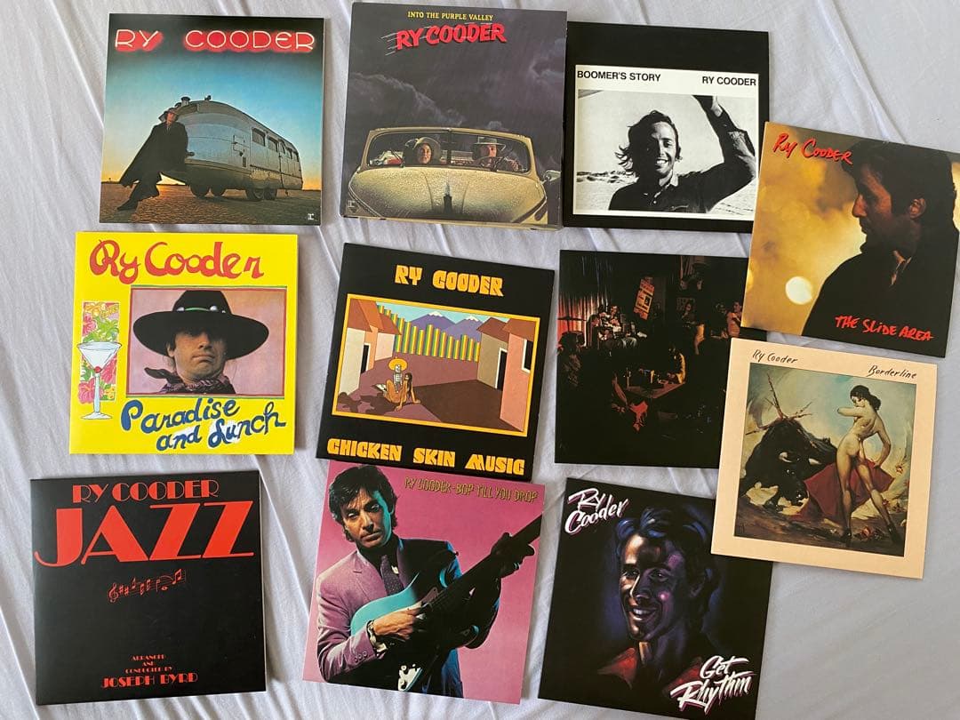ライクーダー1970-1987 CD11枚BOX Ry Cooder