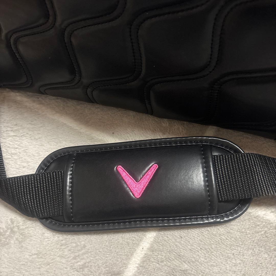 Callaway スポーツボストンバッグ 黒/ピンク