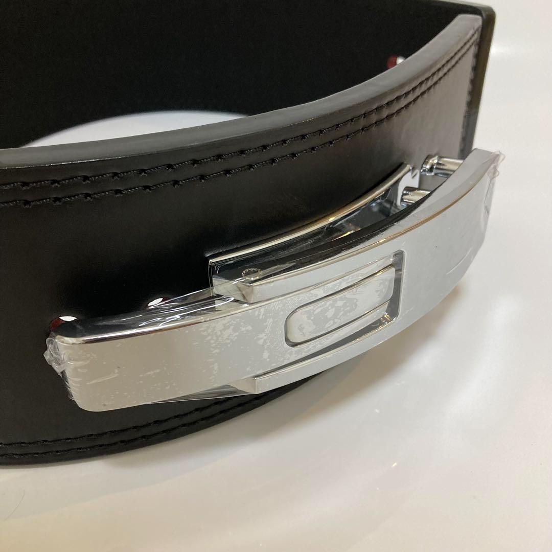 パワーベルト レバーアクション 厚さ10ｍｍ Sサイズ バックル艶silver