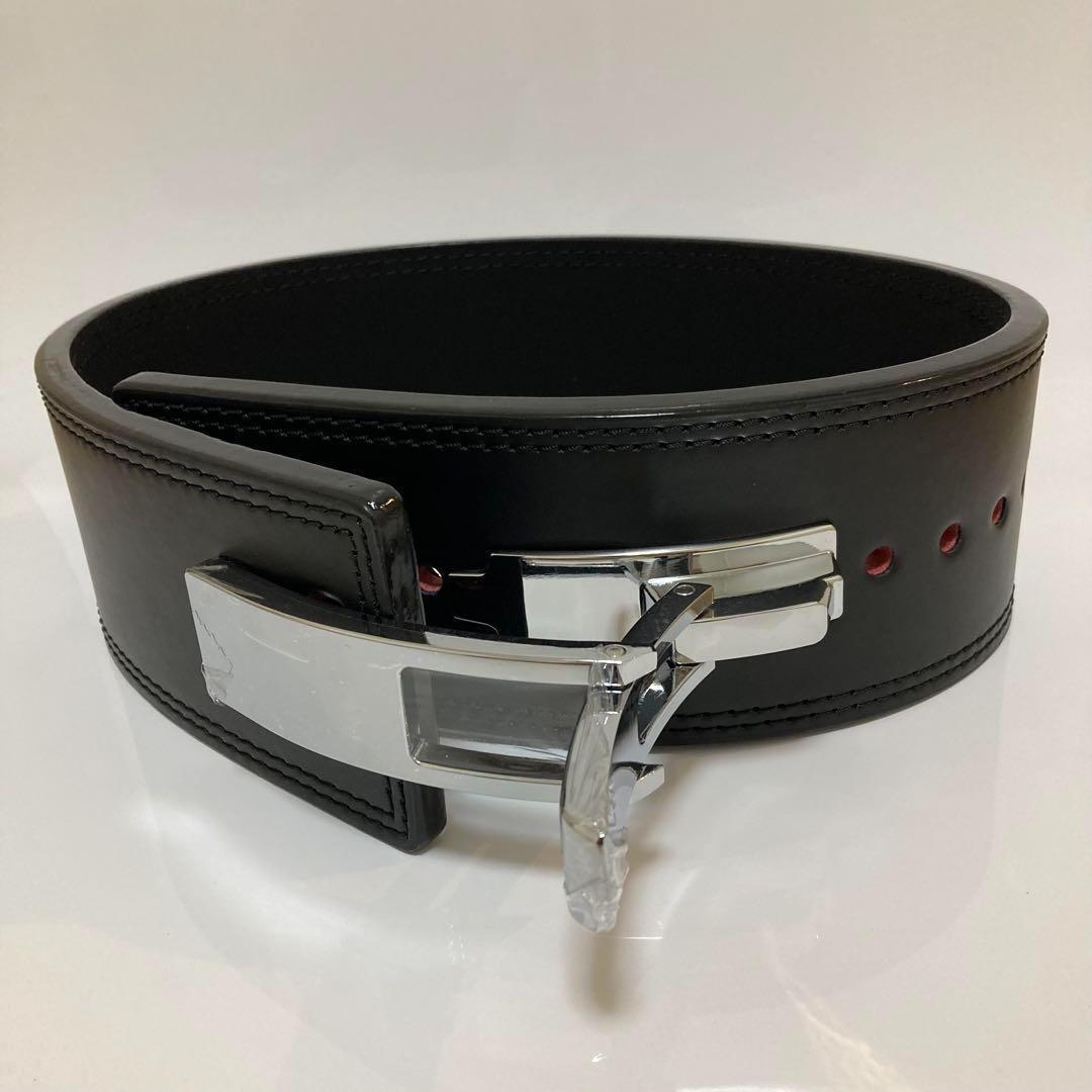 パワーベルト レバーアクション 厚さ10ｍｍ Sサイズ バックル艶silver