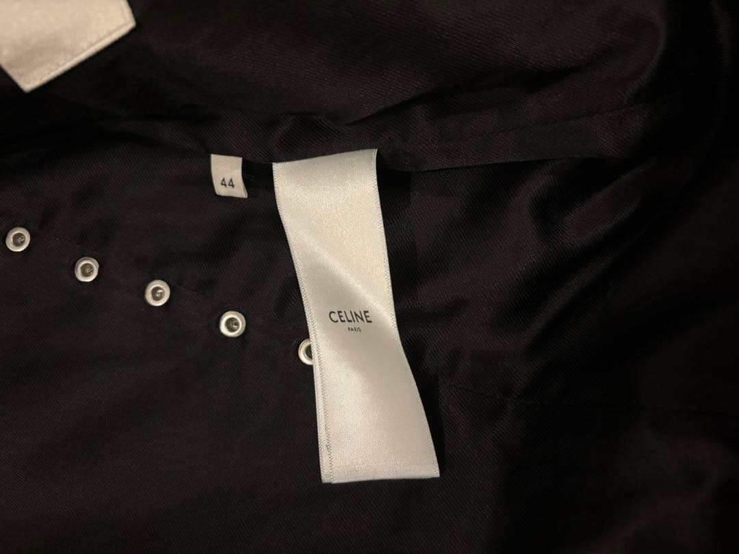 CELINE 2020AW エディ着 スタッズシングルレザージャケット 44