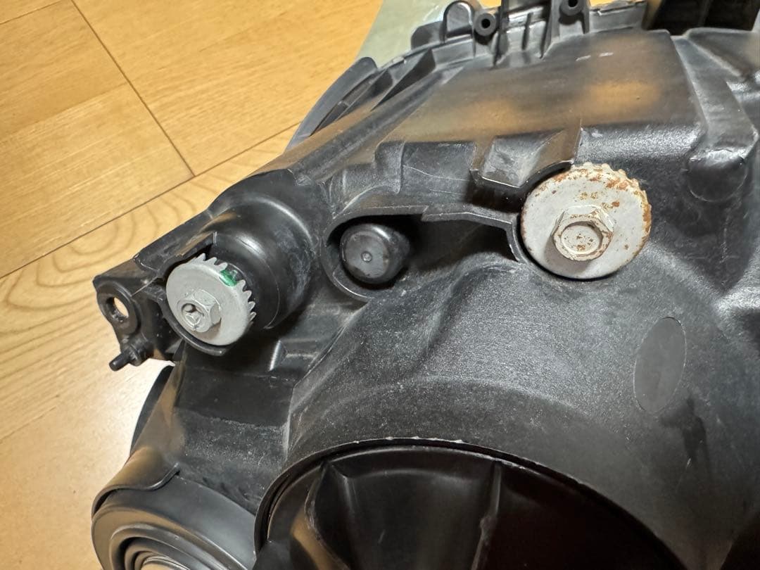 【7】L880Kコペン ヘッドライト ウレタン塗装してLED改装済み