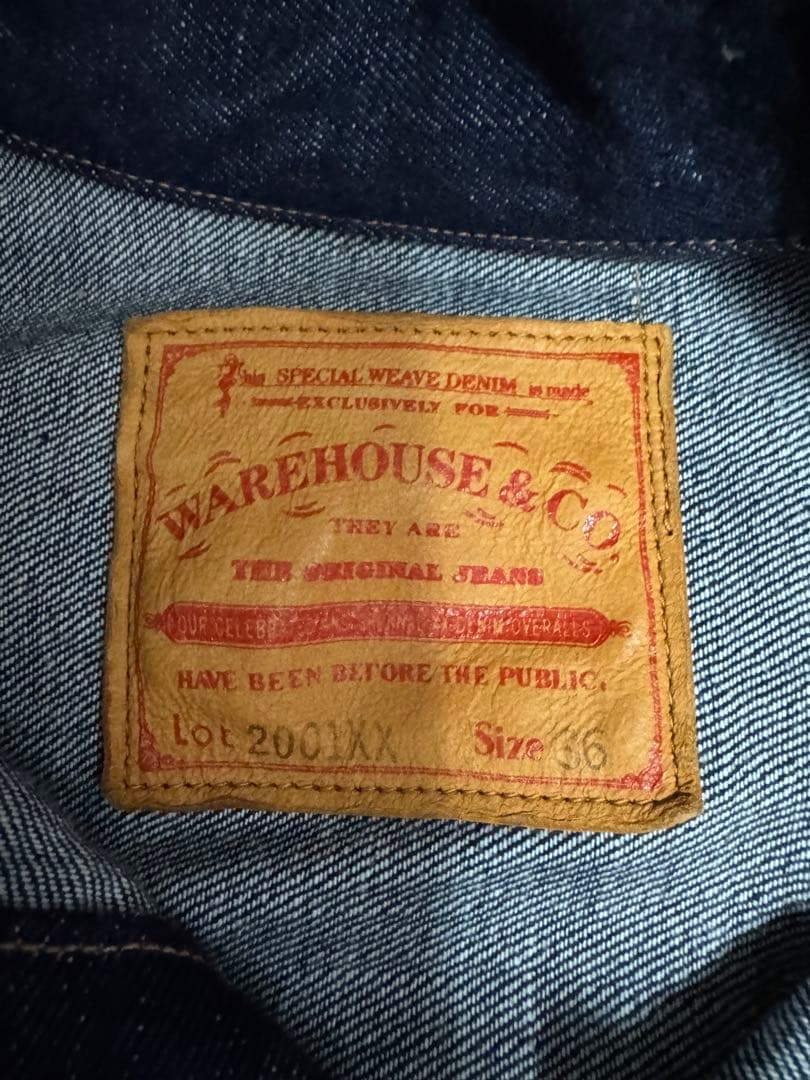 WAREHOUSE Lot 2001XX 1920's MODEL 小ボタン