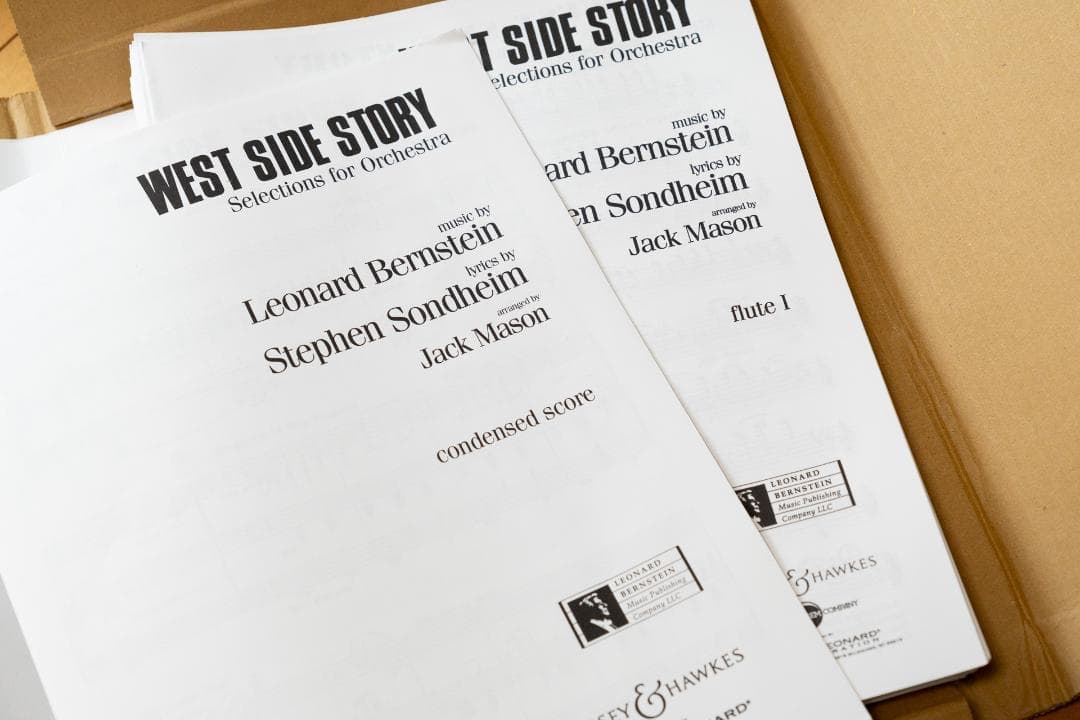 「ウエスト・サイド・ストーリー」セレクション for Orchestra 未使用