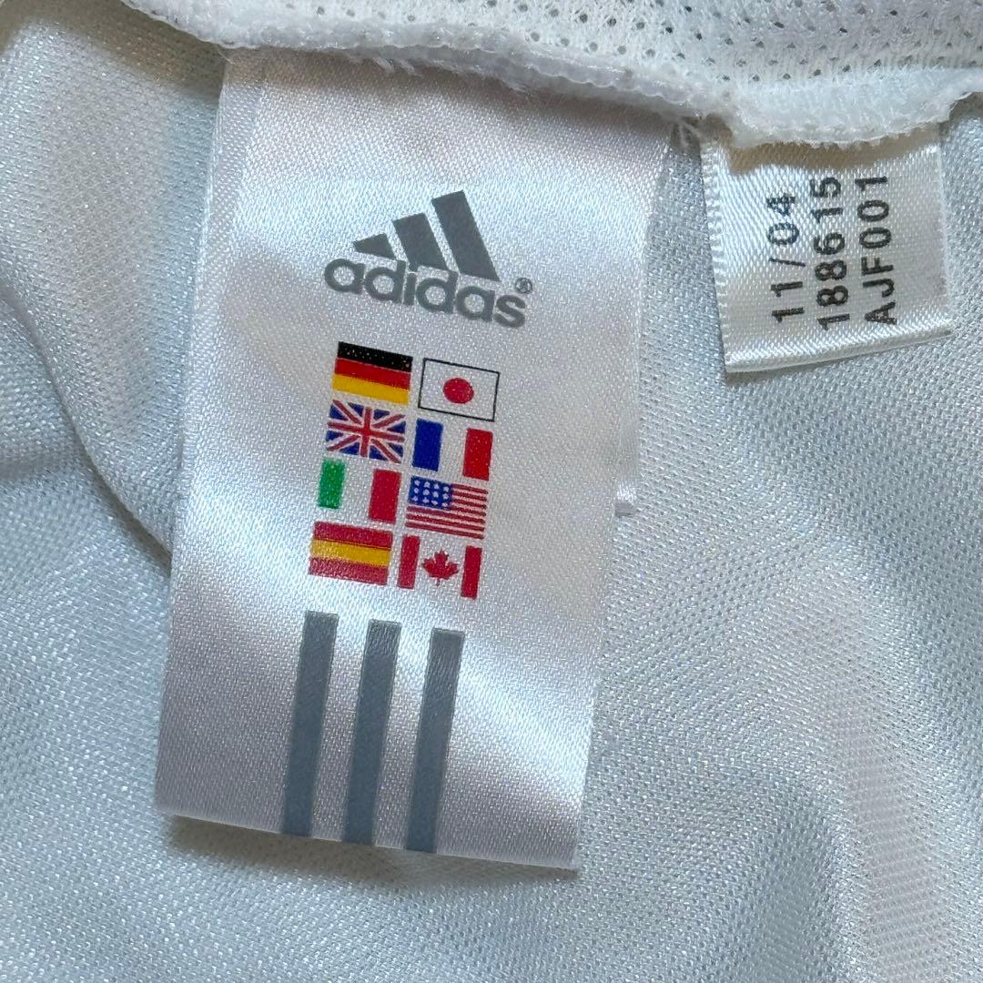 04/05 adidas レアルマドリード ジダン　サッカーユニフォーム　ロゴ