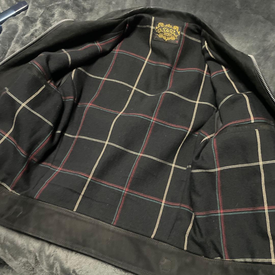 d*u様 ケルト&コブラ　ヌバック　スイングトップ　サイズS