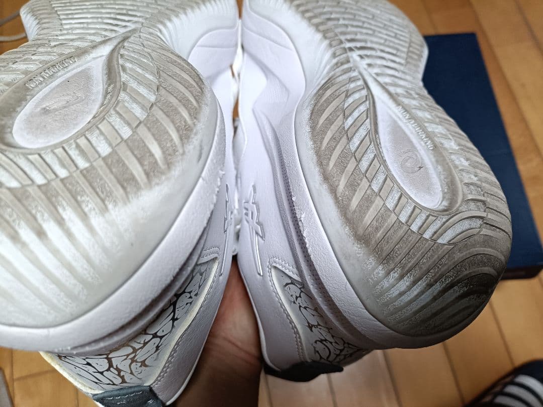 ASICS アシックス ホワイト　ノヴァサージ ロー2 28cm　バッシュ