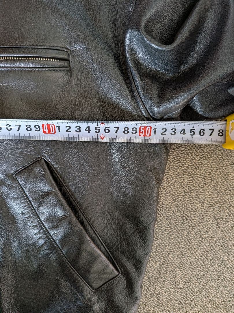 し*ん様 ポールスミスレザージャケット　革ジャン　クロスコンチョカスタム