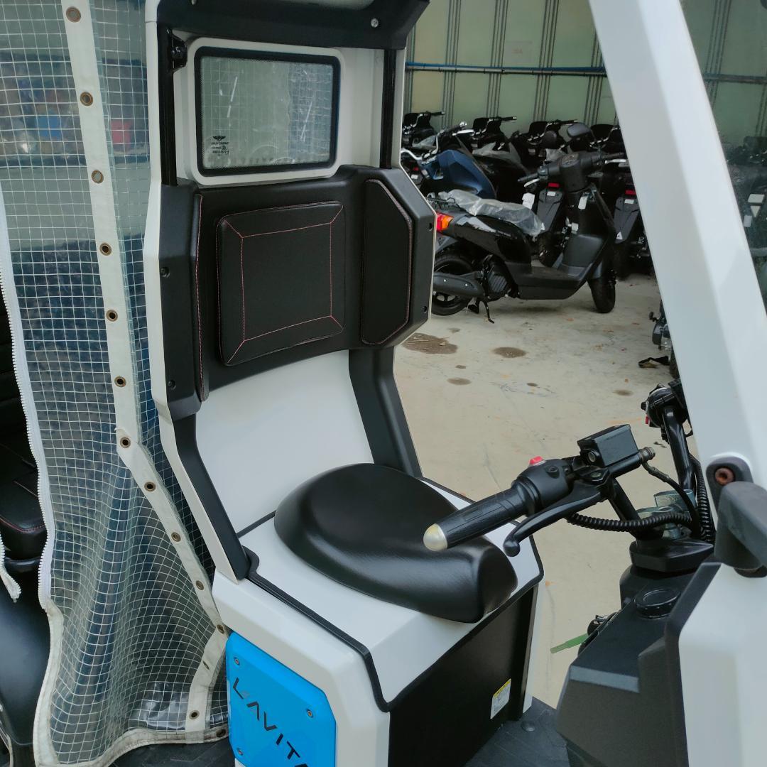 電動トライク　３人乗り　保育園送迎などに　電動バイク　ラヴィータ　トゥクトゥク