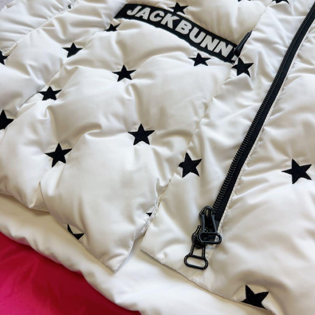 極美品　近年　ジャックバニー　セットアップ　ダウン　ベスト　スカート　星　スター