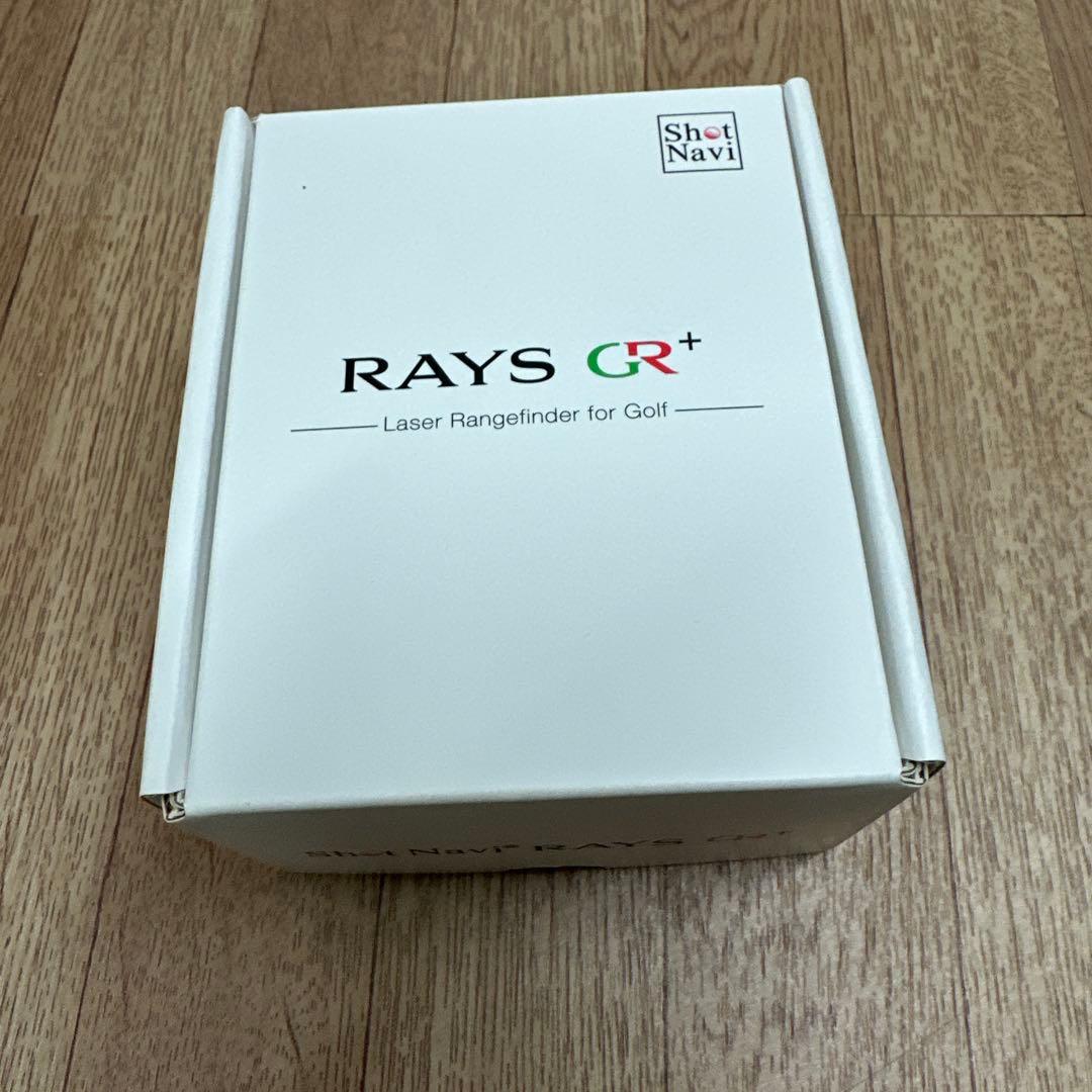 新品未使用　RAYS GR+ ゴルフ用レーザー距離計　ホワイト