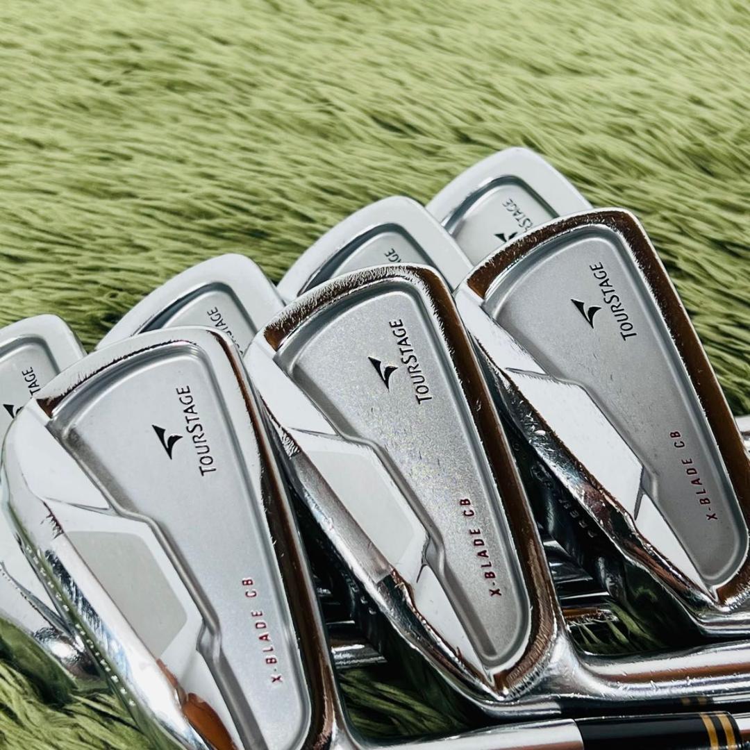 ツアーステージ XブレードCB レフティ アイアン7本セット メンズゴルフ 入門