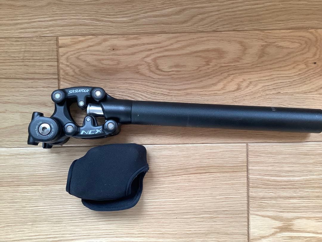 エスアールサンツアー サスペンションシートポスト φ31.6×350mm+おまけ