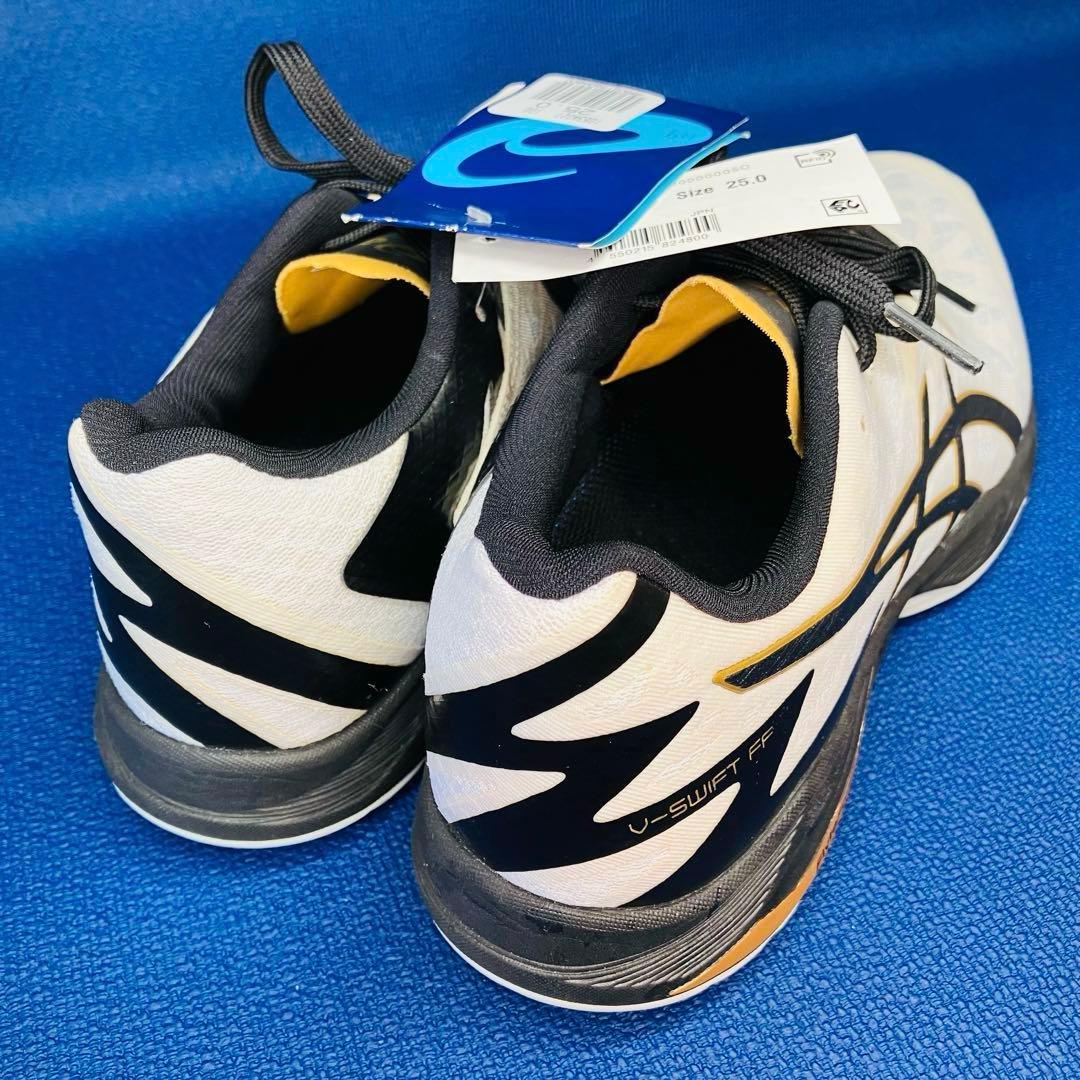 【新品タグ付き】asics 25cm バレーボール用V-SWIFT FF2