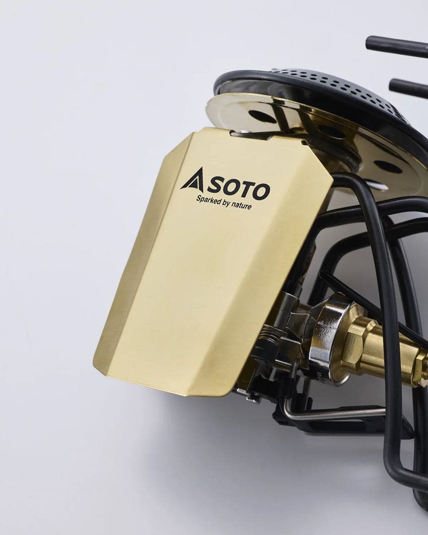 SOTO シングルバーナー【限定品】BRASS EDITION ST-340BR