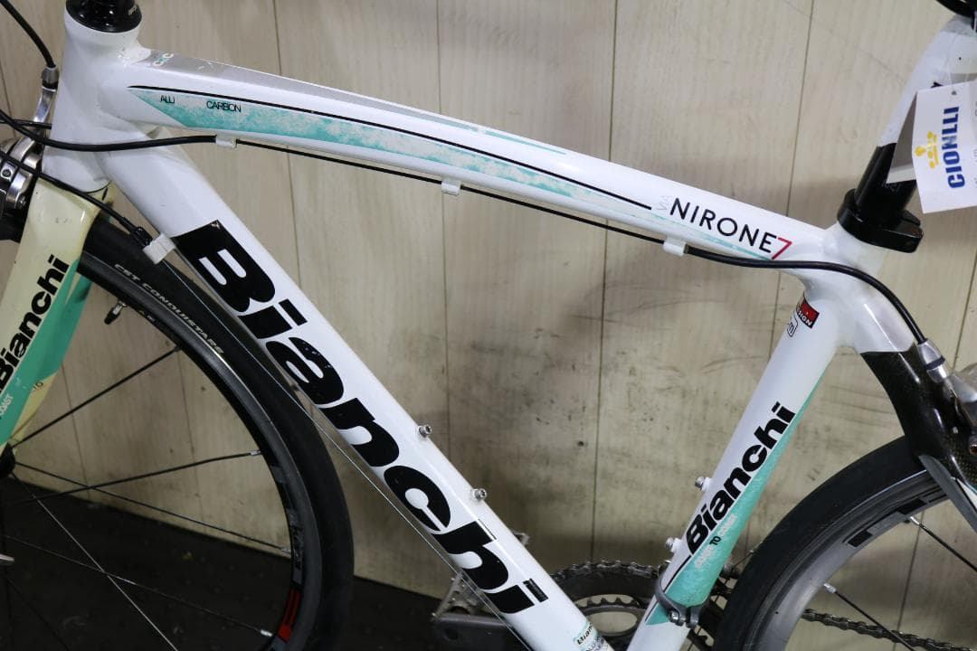 ビアンキ VIA NIRONE7 700C 2X10S 530mm フラット