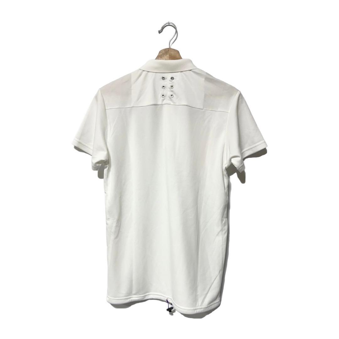 【訳あり】 ラッセルノ ゴルフ シガー ポケット ポロシャツ ホワイト M 4
