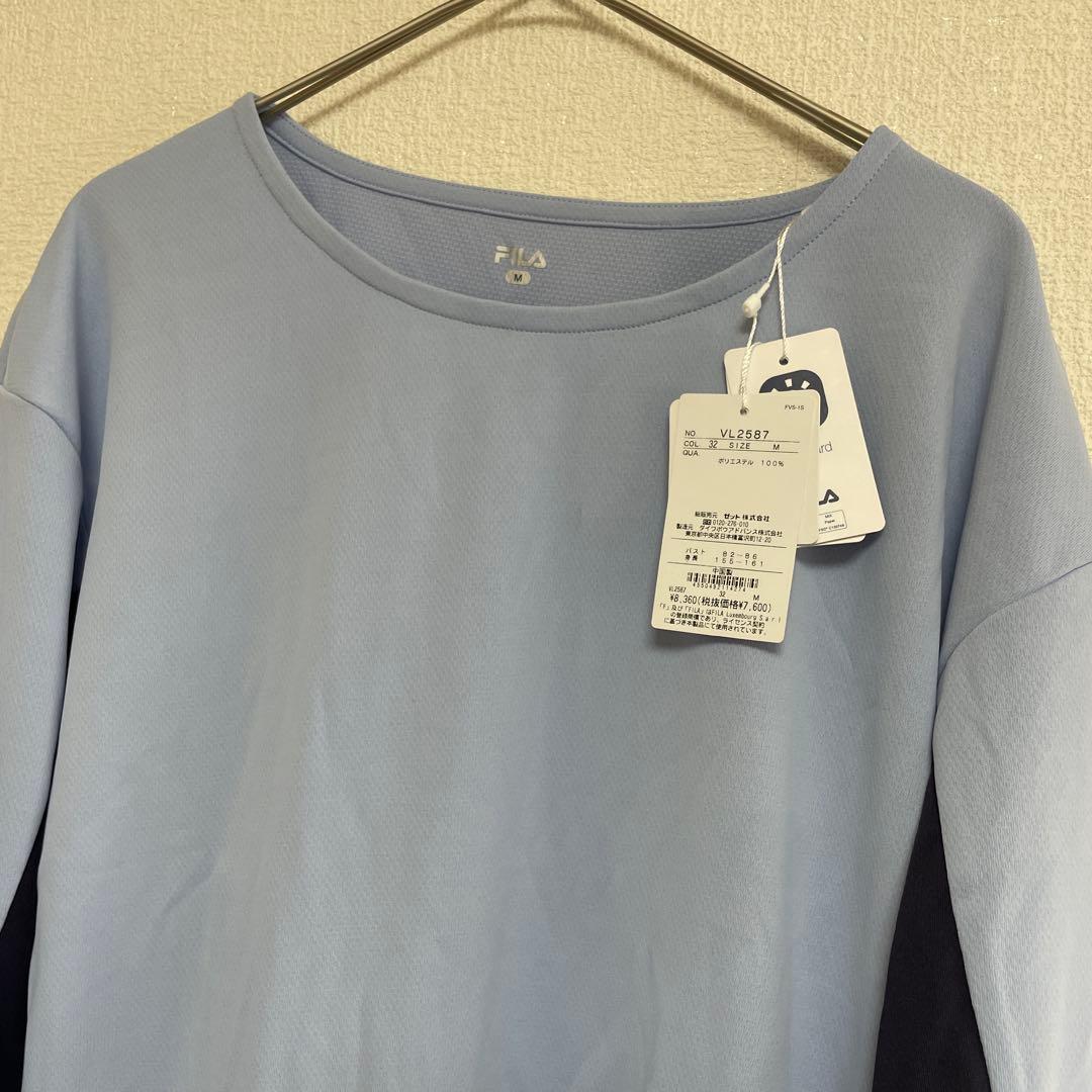 フィラ FILA テニス ロングスリーブシャツ VL2587 M