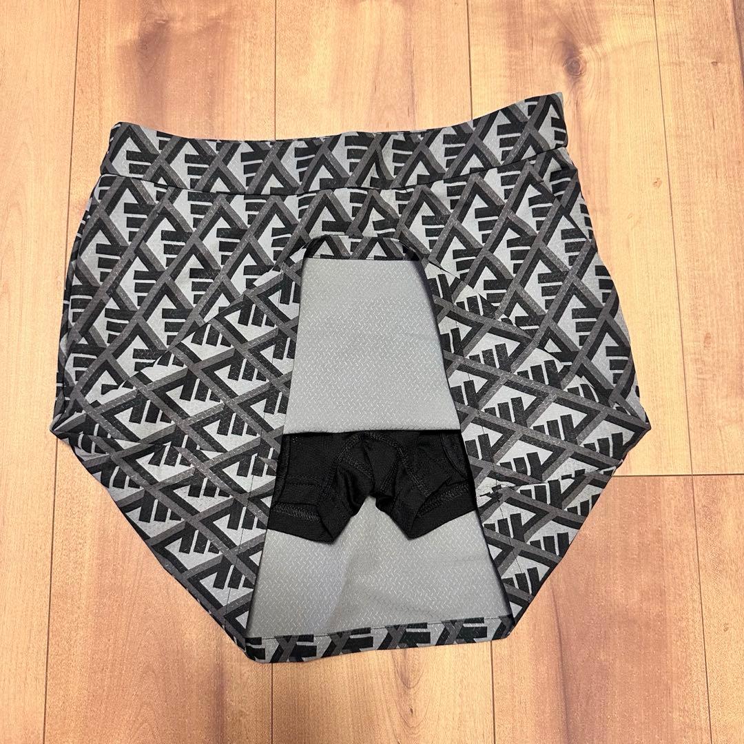 半袖ポロシャツ　スカート　セットアップ　春夏　吸水速乾　グレー×ブラック　新品S