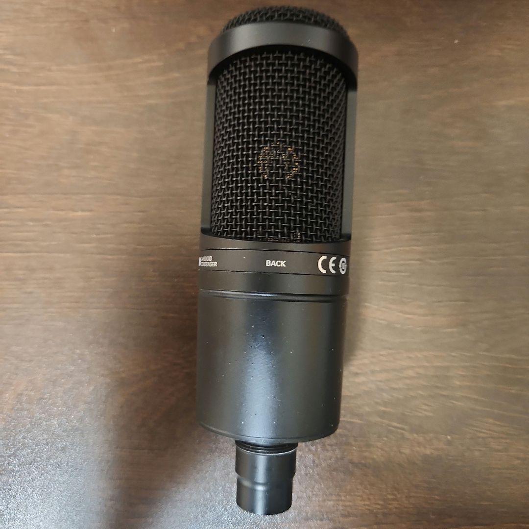 audio-technica at2020 コンデンサーマイク XLRケーブル