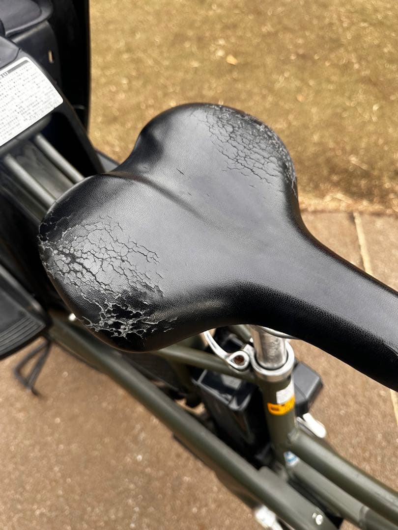 【引取り限定】カーキ★ハイディー2 チャイルドシート電動自転車