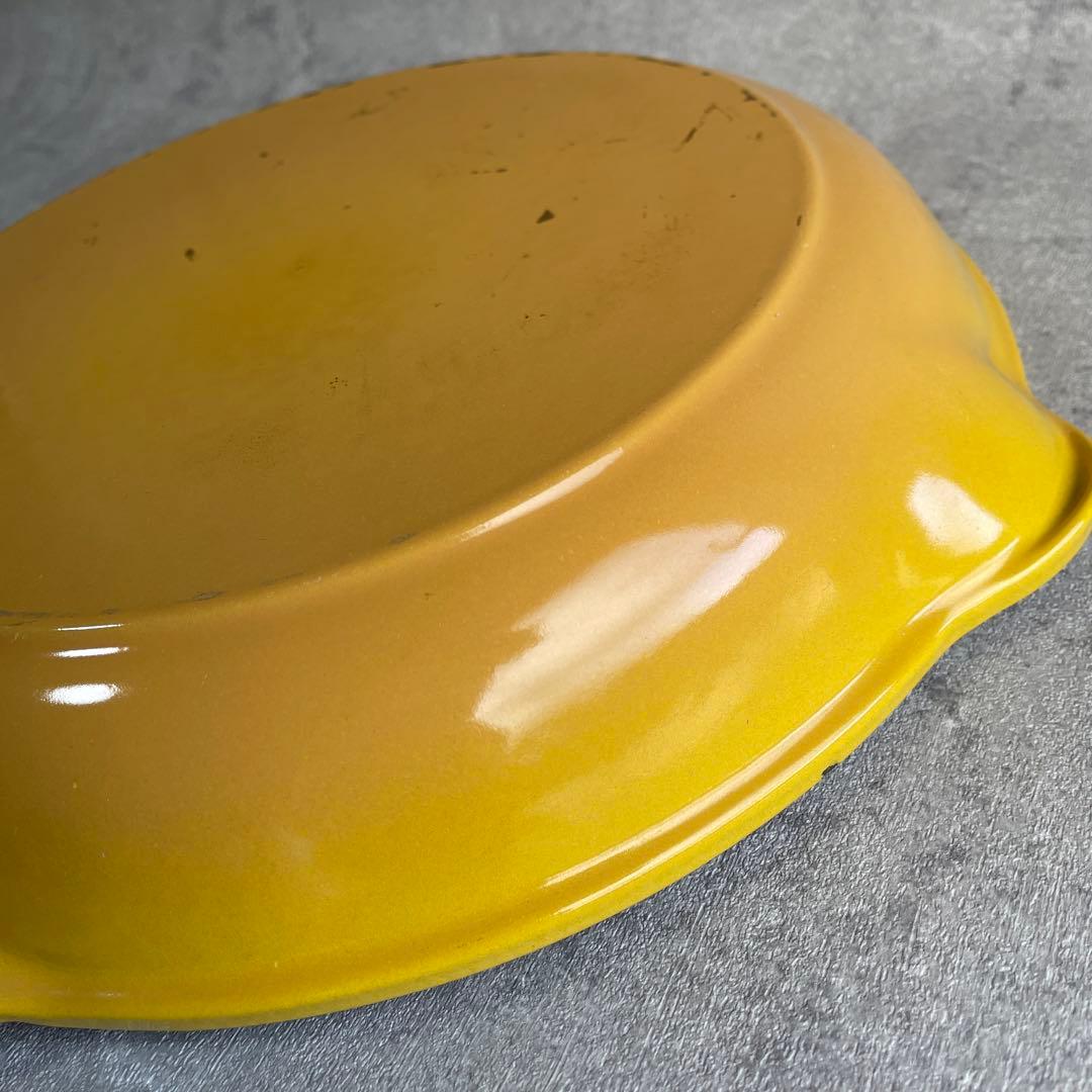 ル・クルーゼ スキレット 26cm ディジョンイエロー 鋳物 グリルパン