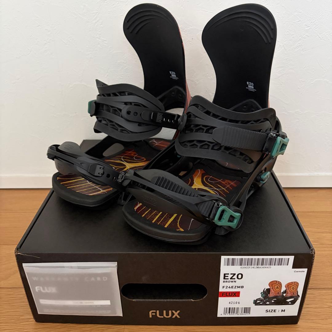 【美品】限定品 FLUX EZO バインディング Mサイズ 箱・証明書付き