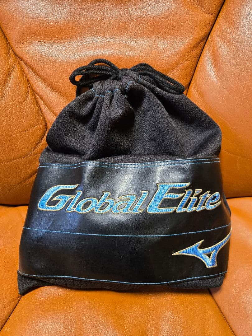 【希少！ダイバーシティブルー】ミズノ　グローバルエリート　軟式用　前田健太モデル