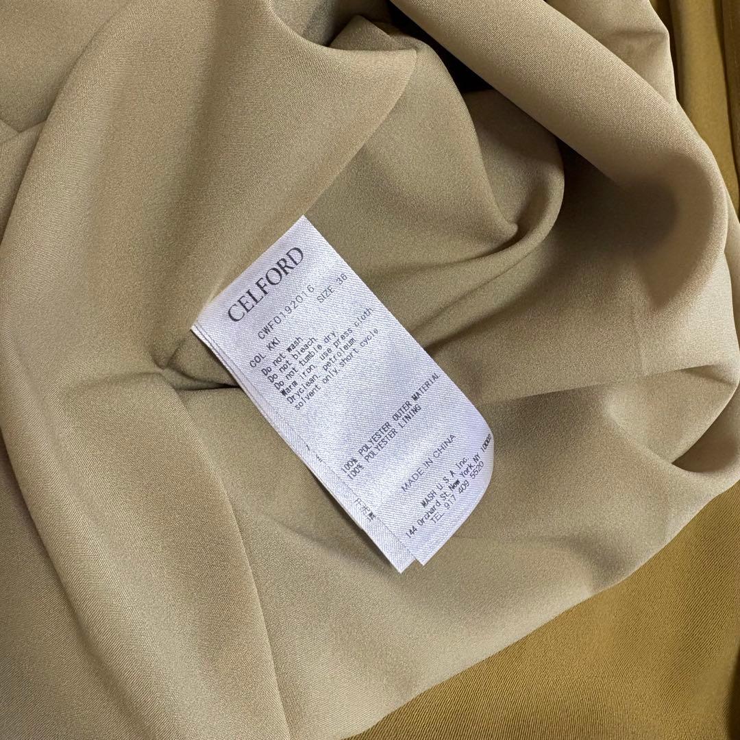 【新品未使用タグ付き】CELFORD/マント風ワンピース