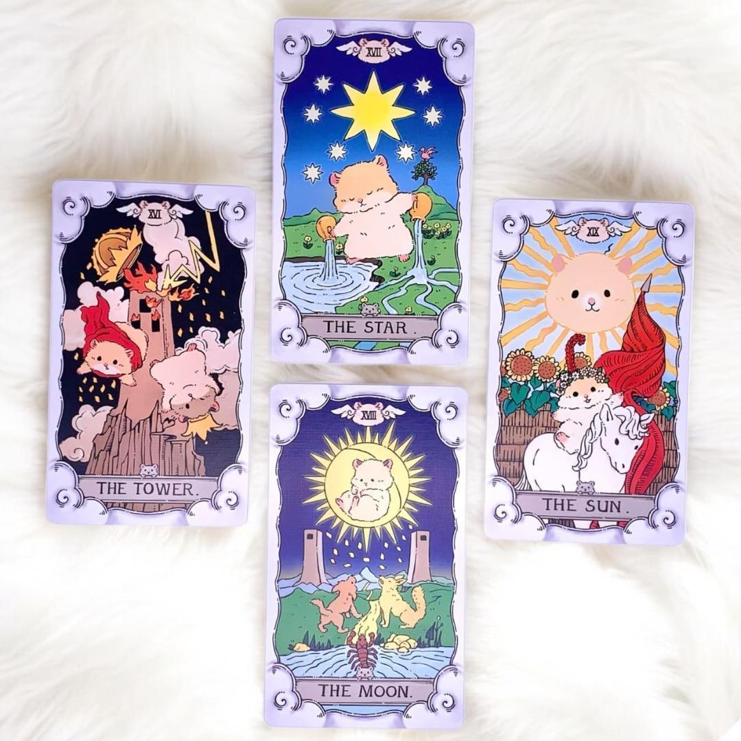 【正規品タロットカード】希少インディーズ✨デラックス版✨可愛いハムスタータロット