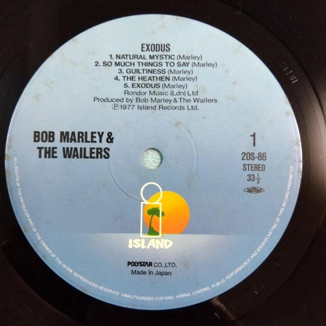 Bob Marley & The Wailers EXODUS レコード