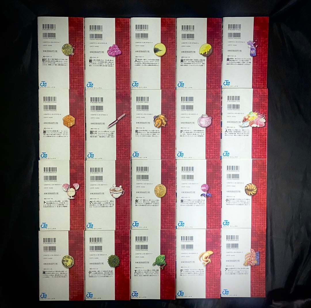 トリコ　1〜43巻、29.5巻、外伝、グルメハンティング、複製原稿 計47冊