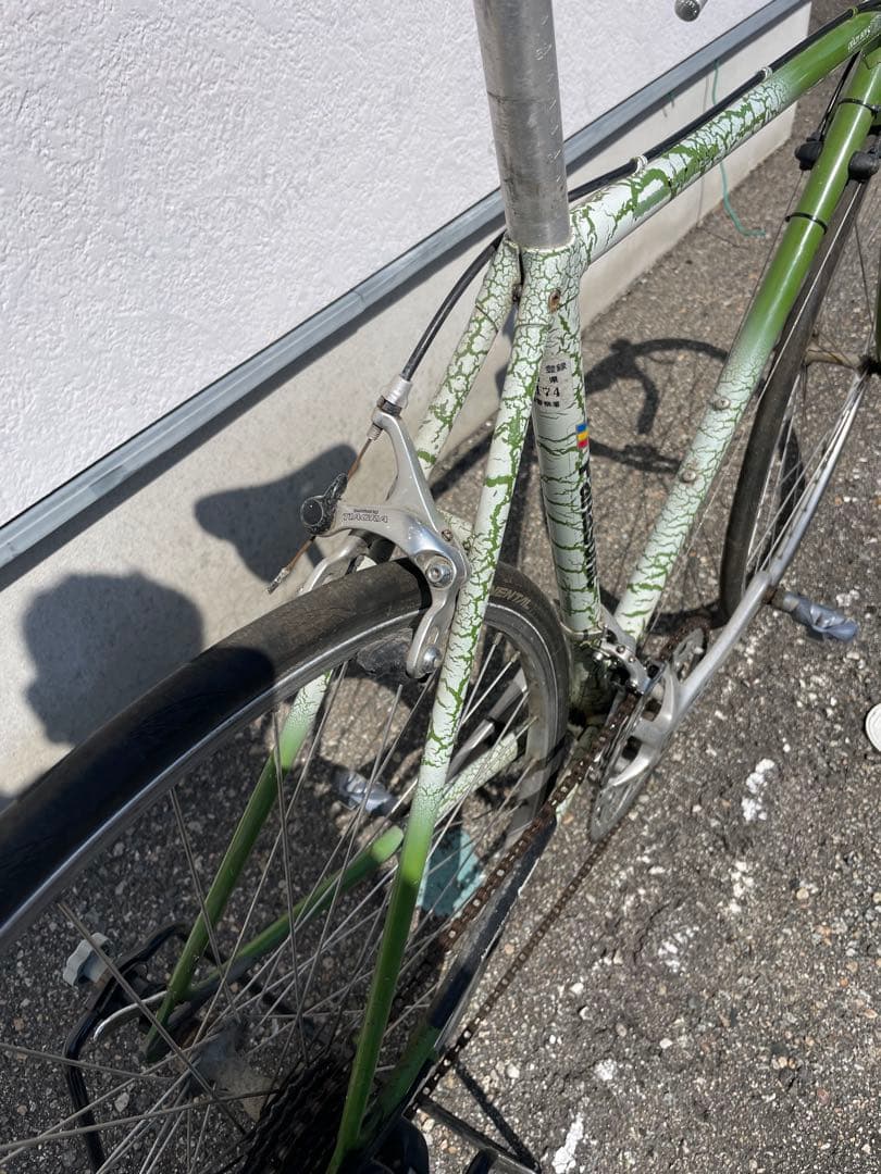 パナソニック　クロモリ　ロードバイク　パナモリ　クレイジーボーイS オーダー