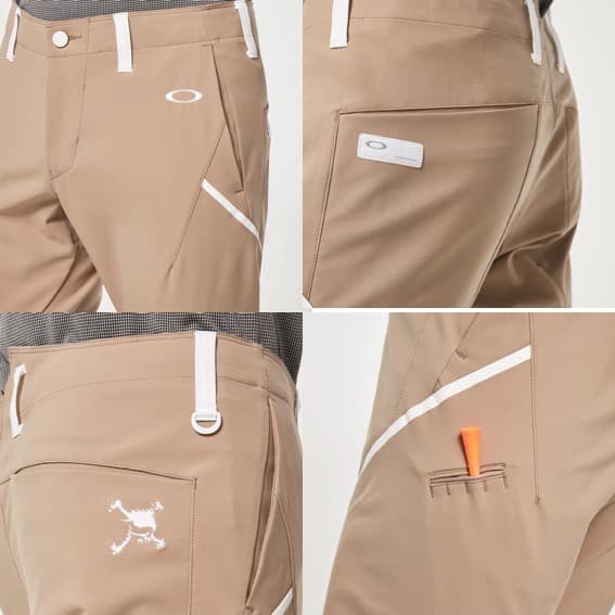 オークリー ゴルフ【上M/下82cm】フーディージャケット 3Dテーパードパンツ