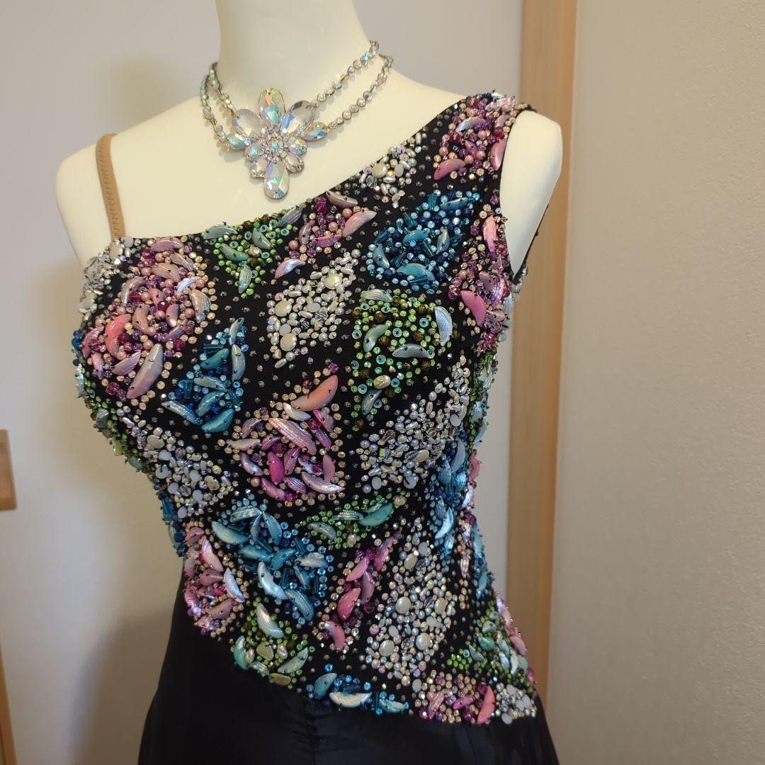 ジャンティ　片肩ドレス