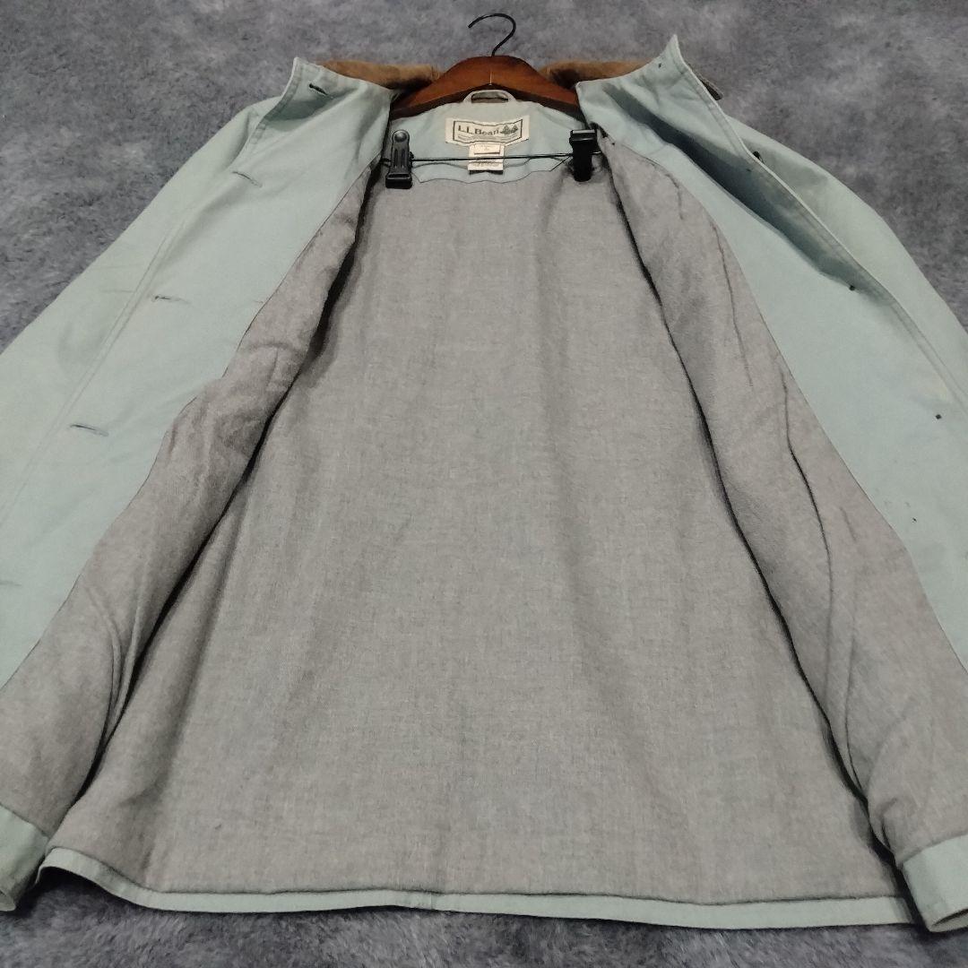 90s 00s L.L.Bean ハンティング ジャケット ティファニーブルー