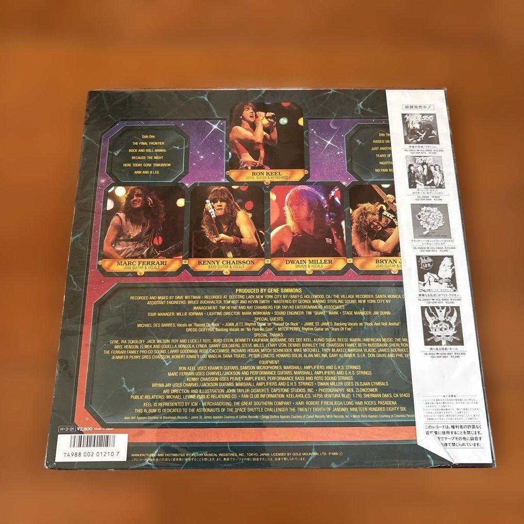 KEELキール　　ヘヴィメタル　　レコード４枚セット