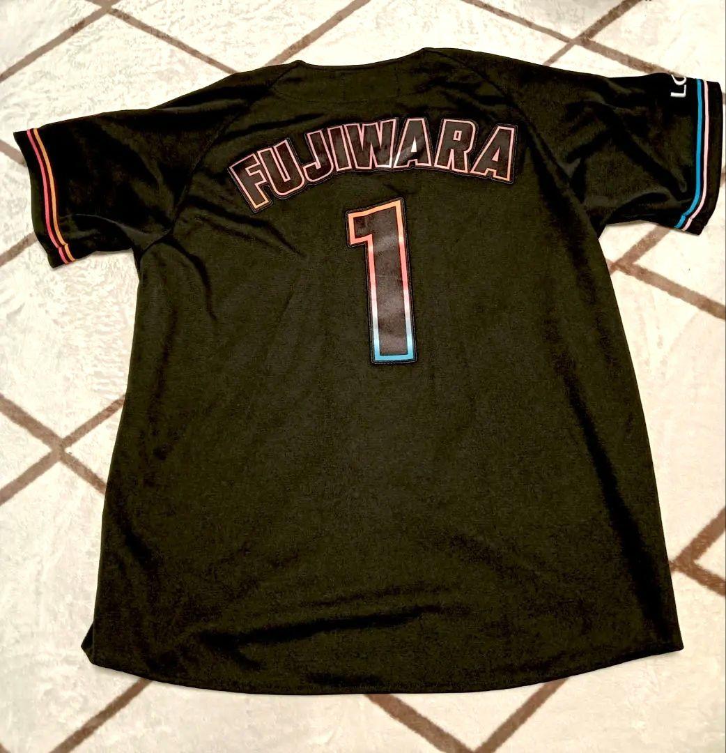 【千葉ロッテマリーンズ】藤原恭大ブラックサマーユニフォーム・Mサイズ