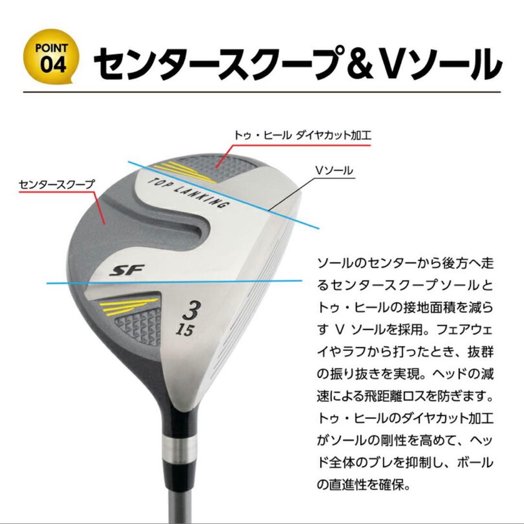 Lynx Top Lanking フェアウェイウッド セット 5w 7w 9w