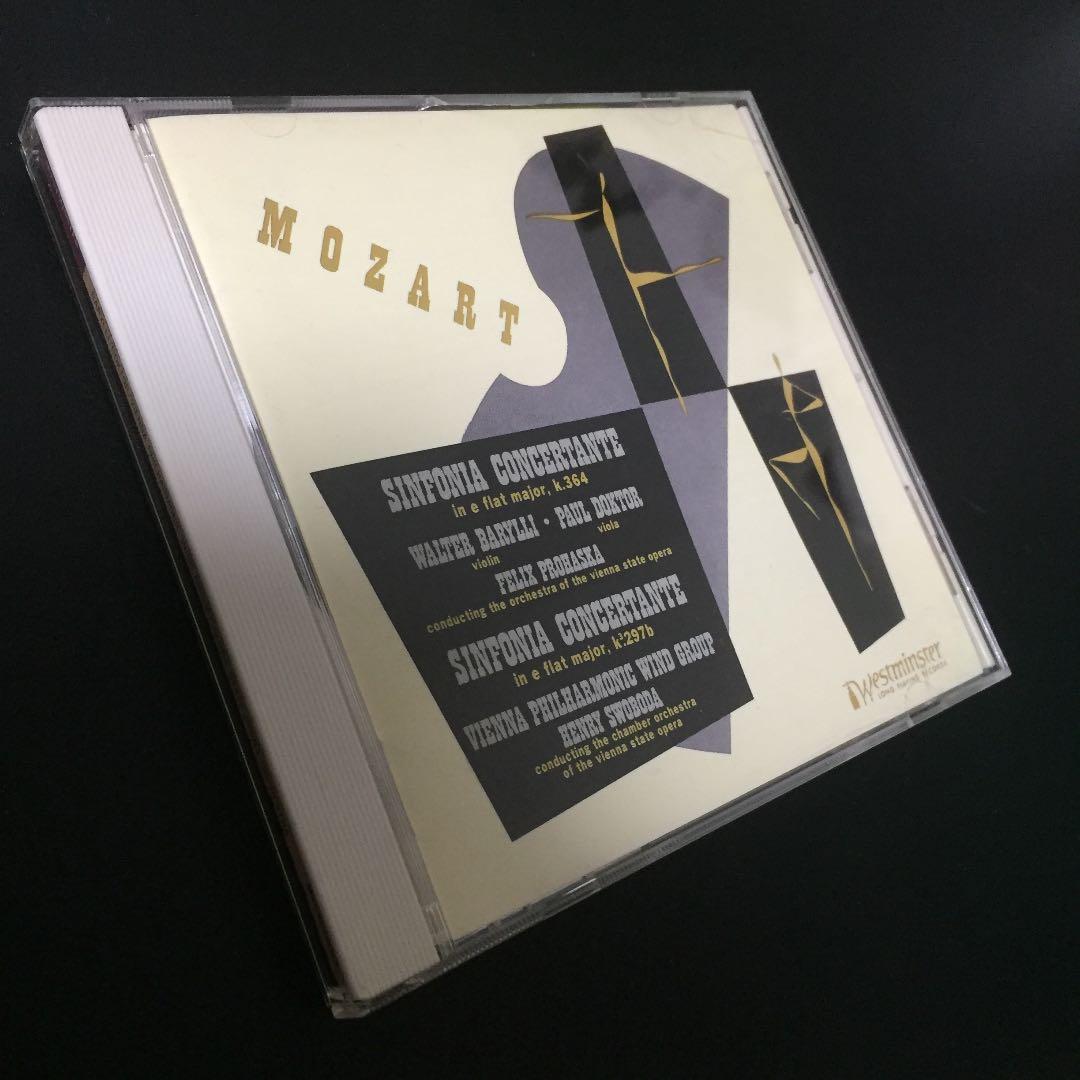 【売約済】バリリ、他／モーツァルト:協奏交響曲 K.364 & K.297b