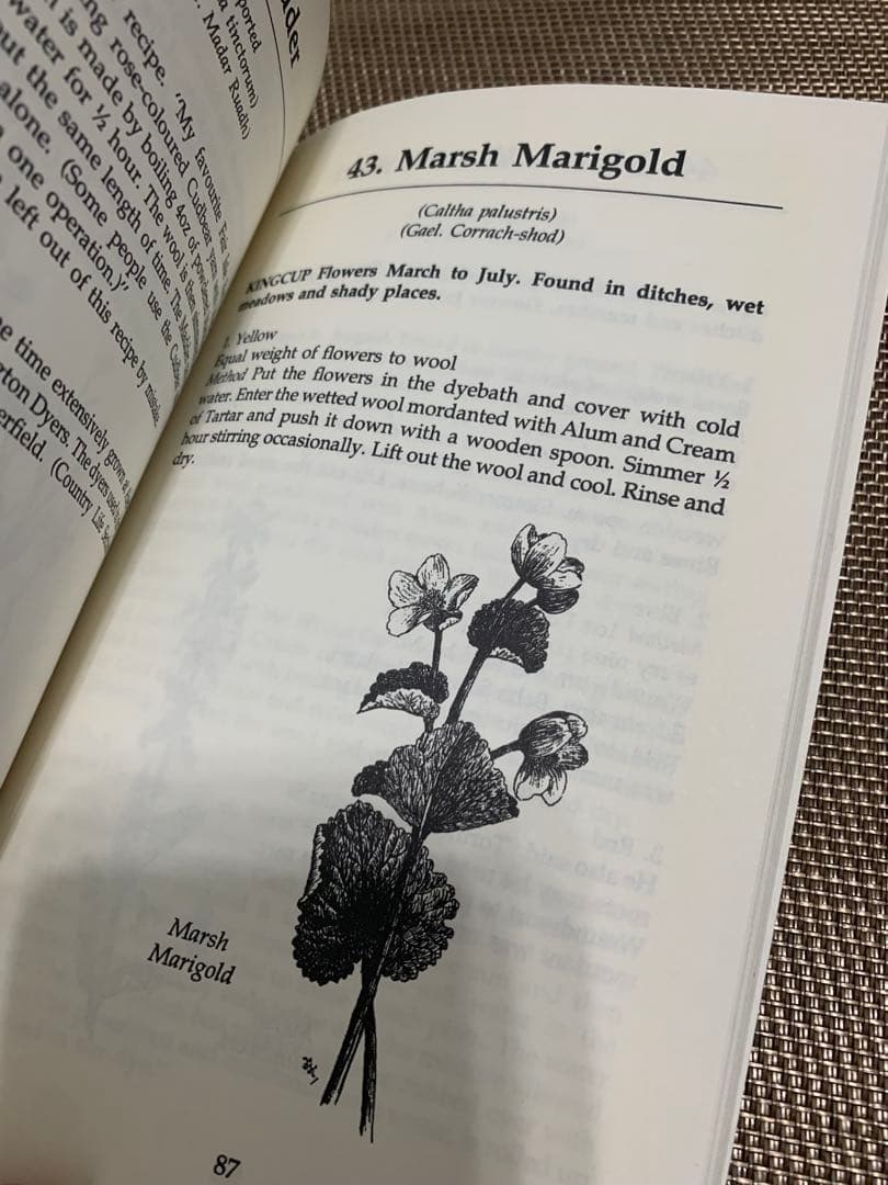 洋書 Traditional Scottish Dyes Jean Fraser