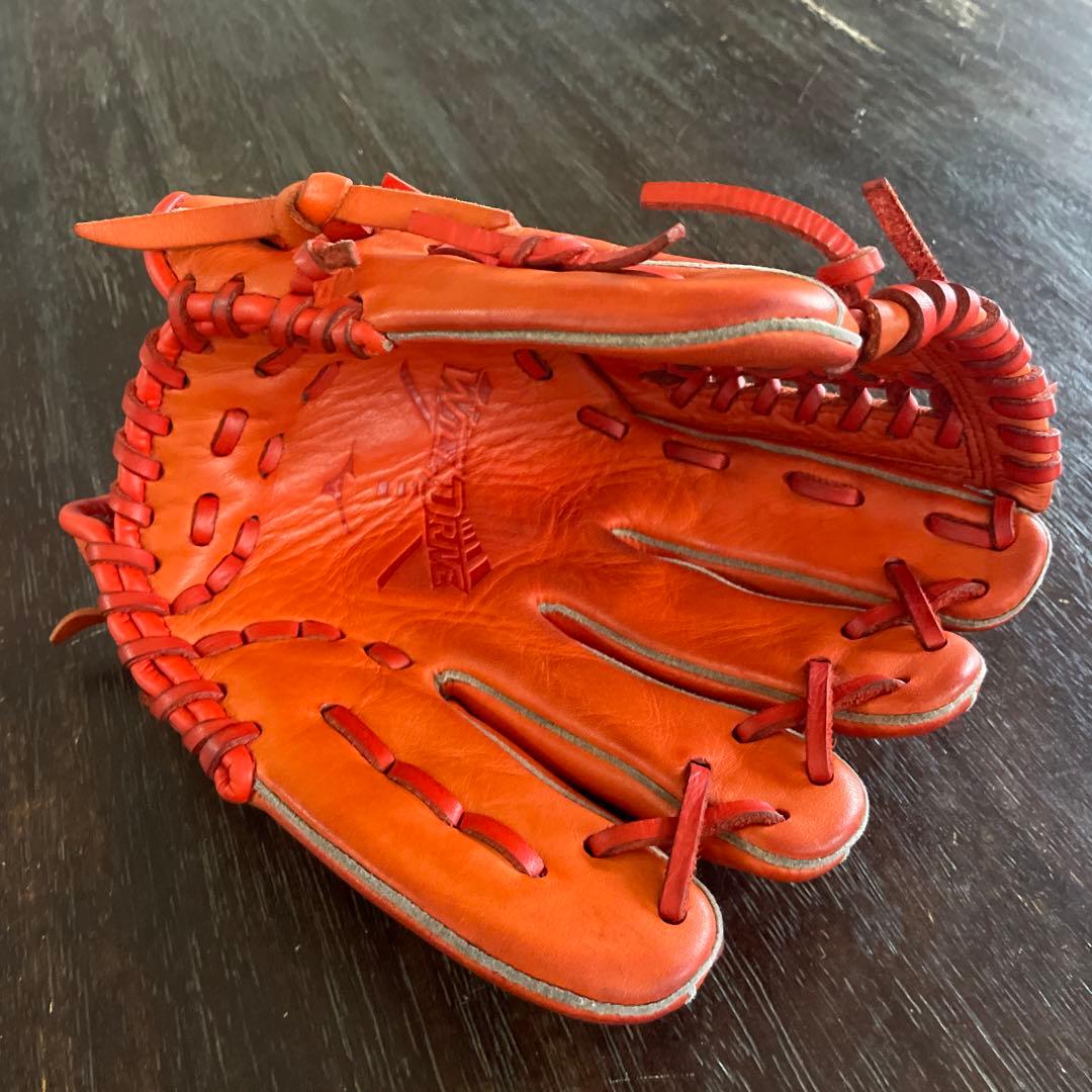 ☆即戦力☆ 低学年〜中学年サイズ ミズノ オールラウンド オレンジ 軟式少年用