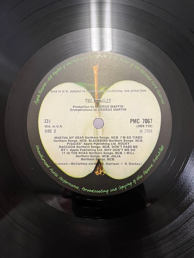 Beatles White Album UKモノラル オリジナル盤