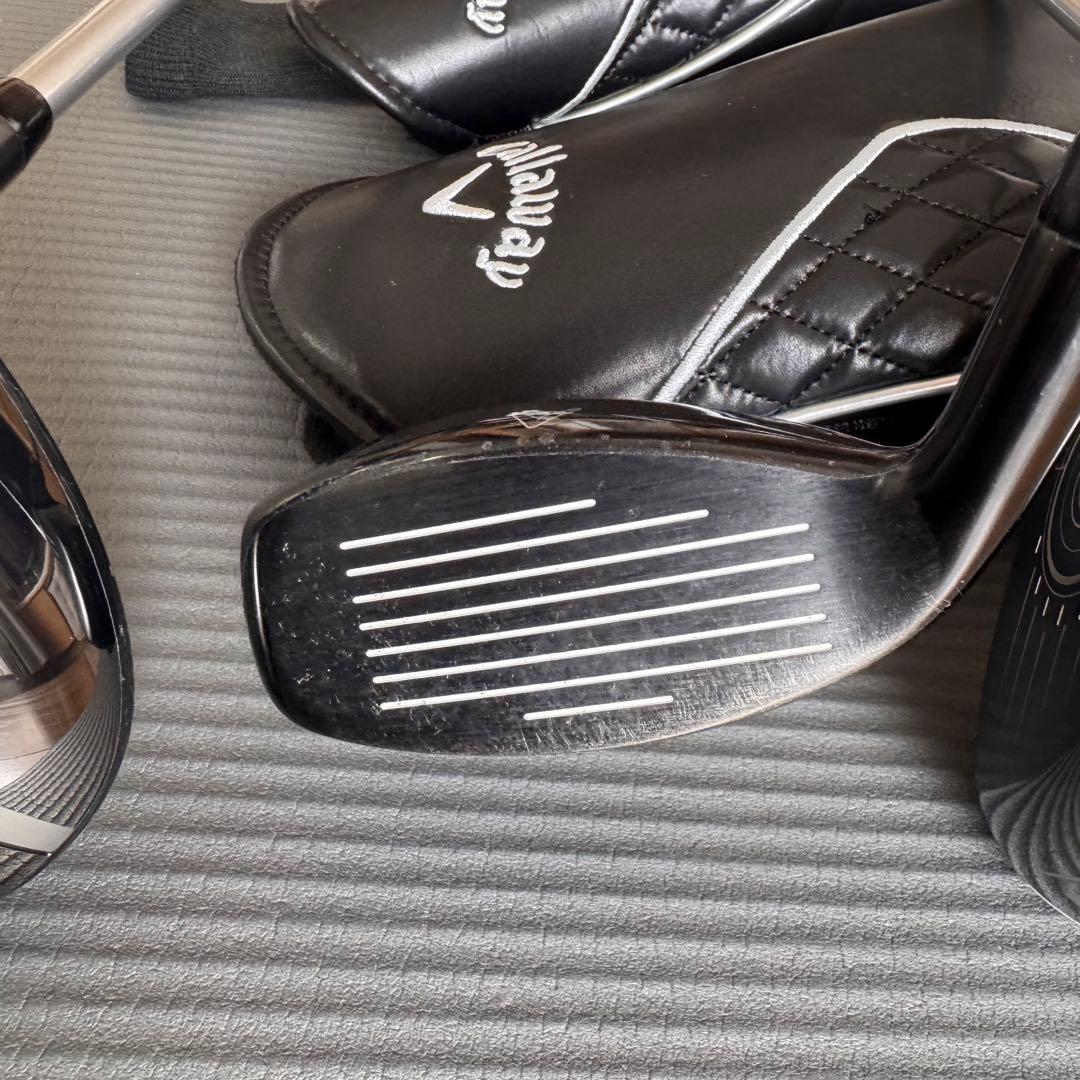 Callaway REVA レヴァ【ドライバー・4W・5H の3本・カバー付き】