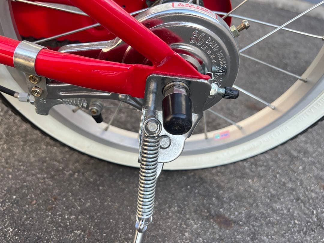 3連休セール中！【引取限定】【室内保管・美品】子供用自転車 16インチ 赤