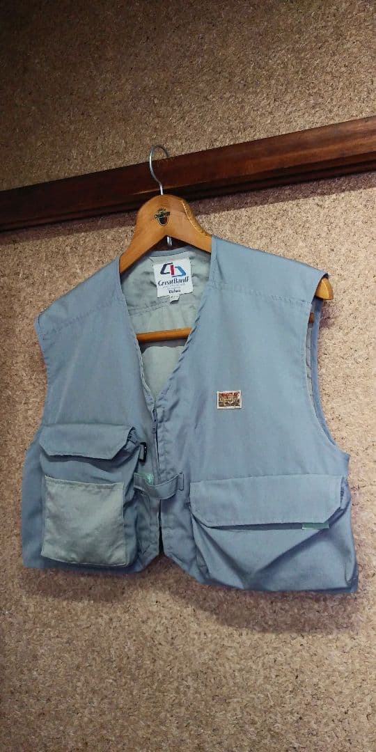 Daiwa メンズ フィッシング ベスト 釣り グレー アウトドア スポーツ