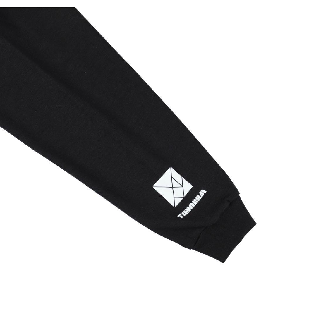 新品CLUBHAUS×TANGRAM モックネックTEE ブラック サイズL