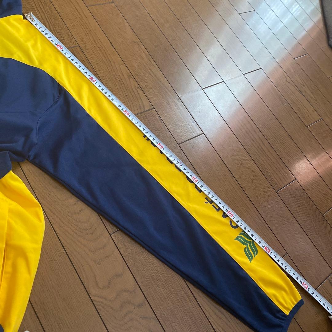 美品　ATHLETA アスレタ　ピステ上下 イエロー/ネイビー　O/ LL